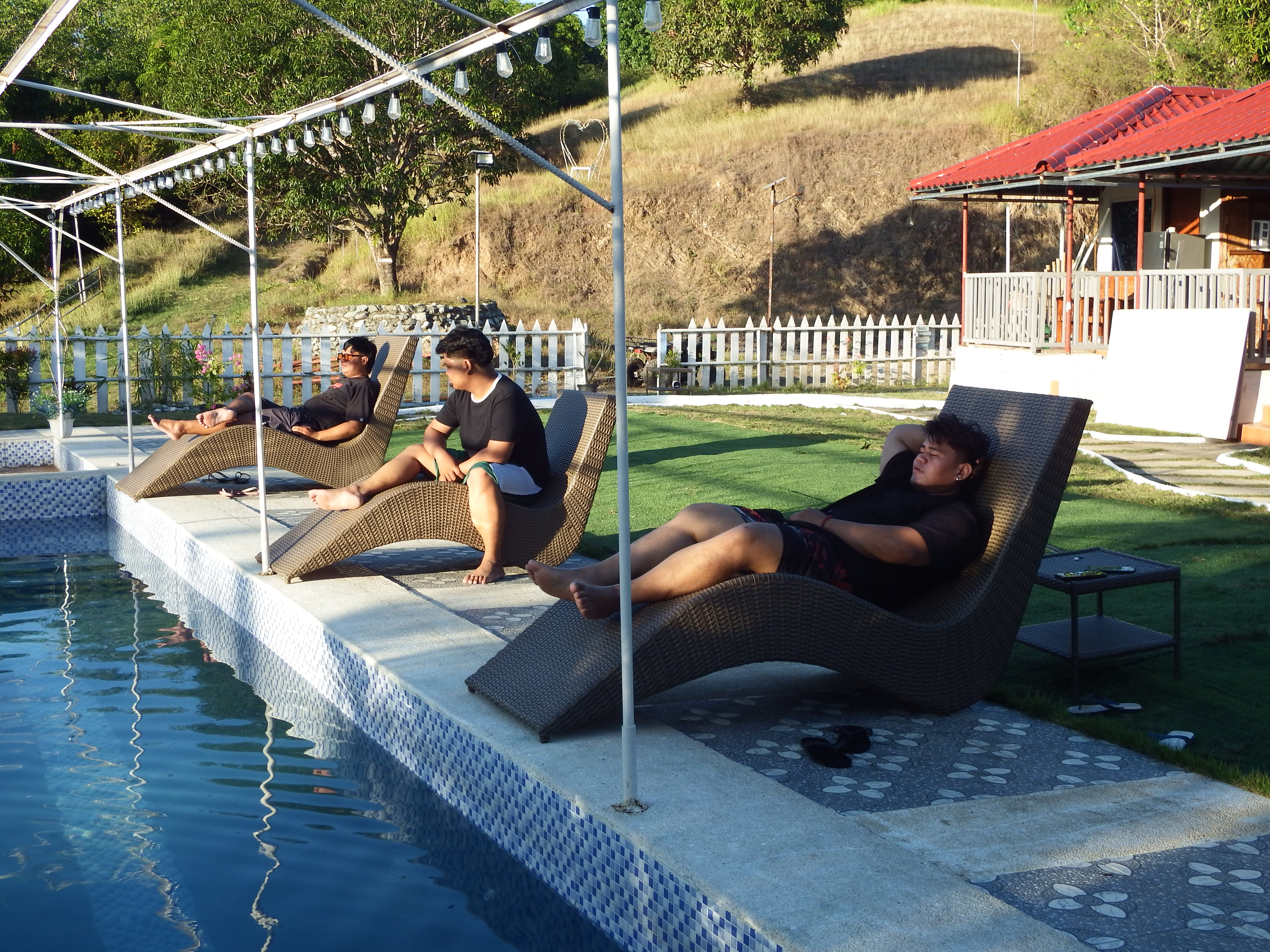 swimming